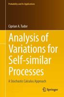 Analysis of Variations for Self-similar Processes : A Stochastic Calculus Approach