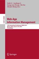 Web-Age Information Management : 15th International Conference, WAIM 2014, Macau, China, June 16-18, 2014, Proceedings