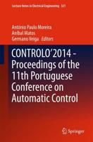 CONTROLO'2014-- Proceedings of the 11th Portuguese Conference on Automatic Control