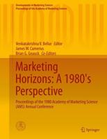 Marketing Horizons: A 1980'S Perspective