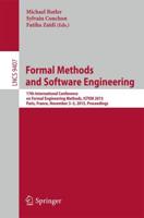 Formal Methods and Software Engineering : 17th International Conference on Formal Engineering Methods, ICFEM 2015, Paris, France, November 3-5, 2015, Proceedings