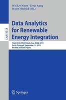 Data Analytics for Renewable Energy Integration : Third ECML PKDD Workshop, DARE 2015, Porto, Portugal, September 11, 2015. Revised Selected Papers
