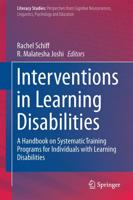 Interventions in Learning Disabilities : A Handbook on Systematic Training Programs for Individuals with Learning Disabilities