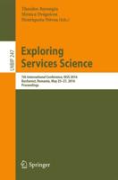 Exploring Services Science : 7th International Conference, IESS 2016, Bucharest, Romania, May 25-27, 2016, Proceedings