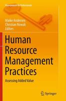 Human Resource Management Practices : Assessing Added Value