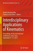 Interdisciplinary Applications of Kinematics