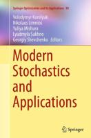 Modern Stochastics and Applications