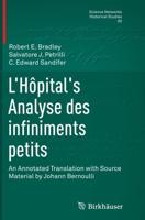 L'Hôpital's Analyse Des Infiniments Petits