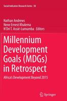 Millennium Development Goals (MDGs) in Retrospect : Africa's Development Beyond 2015