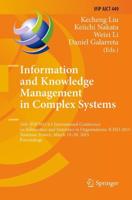 Information and Knowledge Management in Complex Systems