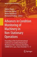 Advances in Condition Monitoring of Machinery in Non-Stationary Operations