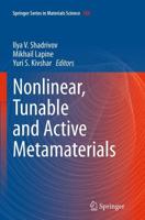 Nonlinear, Tunable and Active Metamaterials