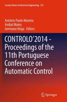 CONTROLO'2014 - Proceedings of the 11th Portuguese Conference on Automatic Control