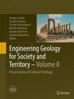 Engineering Geology for Society and Territory - Volume 8 : Preservation of Cultural Heritage
