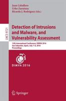 Detection of Intrusions and Malware, and Vulnerability Assessment Security and Cryptology