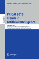 PRICAI 2016: Trends in Artificial Intelligence Lecture Notes in Artificial Intelligence