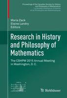 Research in History and Philosophy of Mathematics : The CSHPM 2015 Annual Meeting in Washington, D. C.