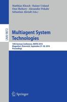 Multiagent System Technologies Lecture Notes in Artificial Intelligence