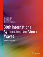 30th International Symposium on Shock Waves 1 Volume 1
