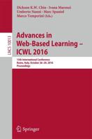 Advances in Web-Based Learning - ICWL 2016 : 15th International Conference, Rome, Italy, October 26-29, 2016, Proceedings