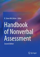 Handbook of Nonverbal Assessment