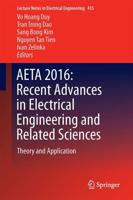 AETA 2016: Recent Advances in Electrical Engineering and Related Sciences : Theory and Application