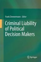 Criminal Liability of Political Decision-Makers