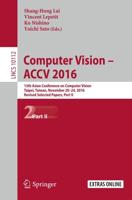 Computer Vision - ACCV 2016 Part II