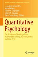 Quantitative Psychology : The 81st Annual Meeting of the Psychometric Society, Asheville, North Carolina, 2016