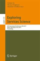 Exploring Services Science : 8th International Conference, IESS 2017, Rome, Italy, May 24-26, 2017, Proceedings