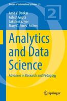 Analytics and Data Science : Advances in Research and Pedagogy