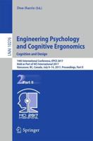 Engineering Psychology and Cognitive Ergonomics : Cognition and Design