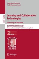 Learning and Collaboration Technologies