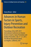 Advances in Human Factors in Sports, Injury Prevention and Outdoor Recreation