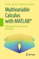 Multivariable Calculus With MATLAB¬