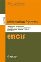 Information Systems : 14th European, Mediterranean, and Middle Eastern Conference, EMCIS 2017, Coimbra, Portugal, September 7-8, 2017, Proceedings