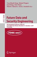 Future Data and Security Engineering Information Systems and Applications, Incl. Internet/Web, and HCI