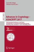 Advances in Cryptology - ASIACRYPT 2017 : 23rd International Conference on the Theory and Applications of Cryptology and Information Security, Hong Kong, China, December 3-7, 2017, Proceedings, Part II