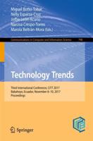 Technology Trends : Third International Conference, CITT 2017, Babahoyo, Ecuador, November 8-10, 2017, Proceedings