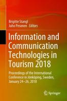 Information and Communication Technologies in Tourism 2018 : Proceedings of the International Conference in Jönköping, Sweden, January 24-26, 2018