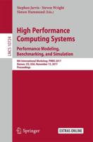 High Performance Computing Systems. Performance Modeling, Benchmarking, and Simulation Theoretical Computer Science and General Issues