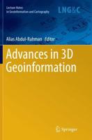 Advances in 3D Geoinformation