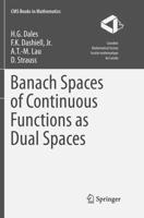 Banach Spaces of Continuous Functions as Dual Spaces