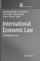 International Economic Law : Contemporary Issues