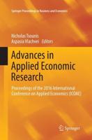 Advances in Applied Economic Research : Proceedings of the 2016 International Conference on Applied Economics (ICOAE)