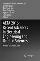AETA 2016: Recent Advances in Electrical Engineering and Related Sciences : Theory and Application