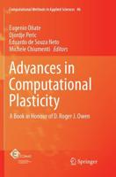 Advances in Computational Plasticity