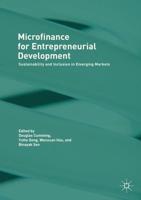 Microfinance for Entrepreneurial Development : Sustainability and Inclusion in Emerging Markets
