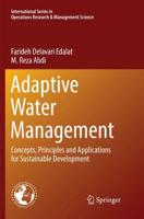 Adaptive Water Management