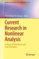 Current Research in Nonlinear Analysis : In Honor of Haim Brezis and Louis Nirenberg